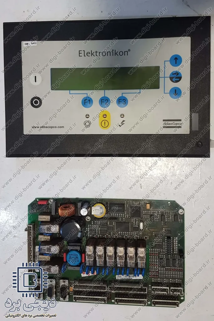 تعمیر کنترلر و HMI صنعتی اطلس کپکو Atlas Copco