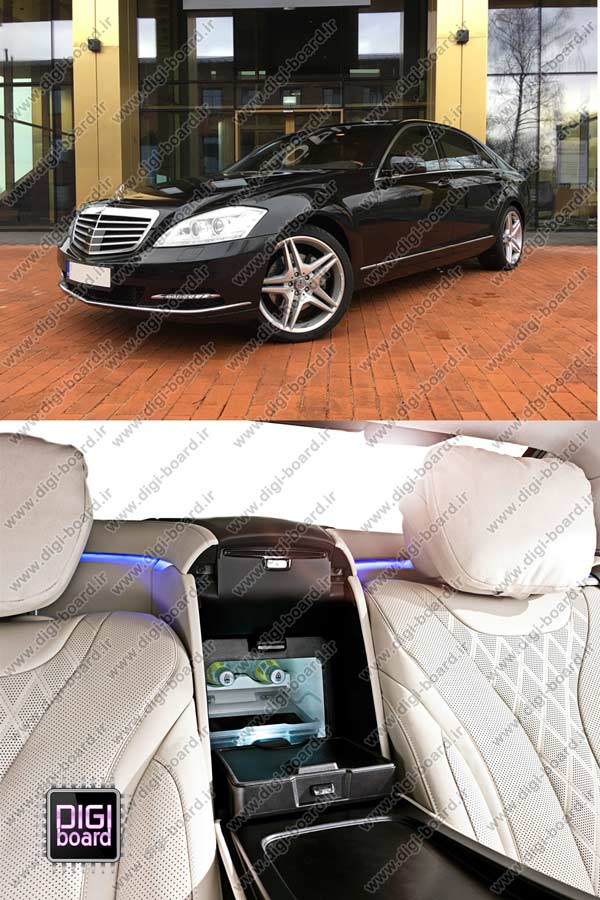 تعمیر کول باکس یخچال خودرو بنز S500