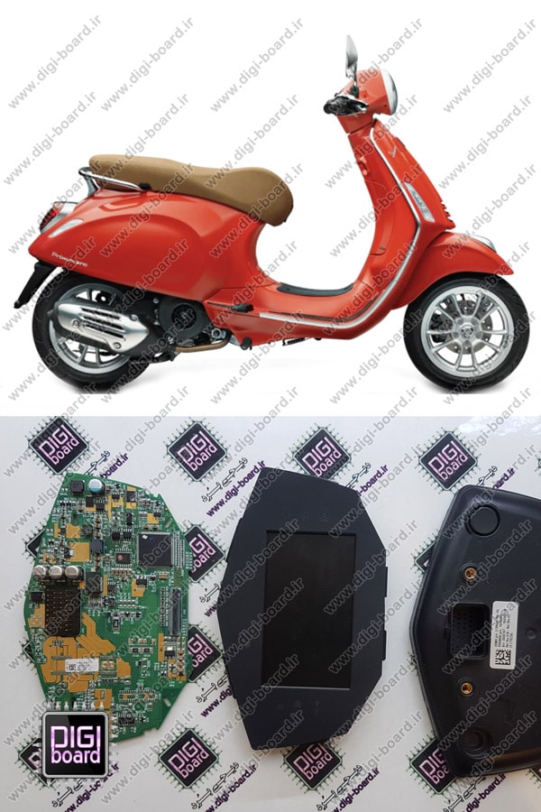 تعمیر الکترونیک موتور وسپا کیلومتر شمار