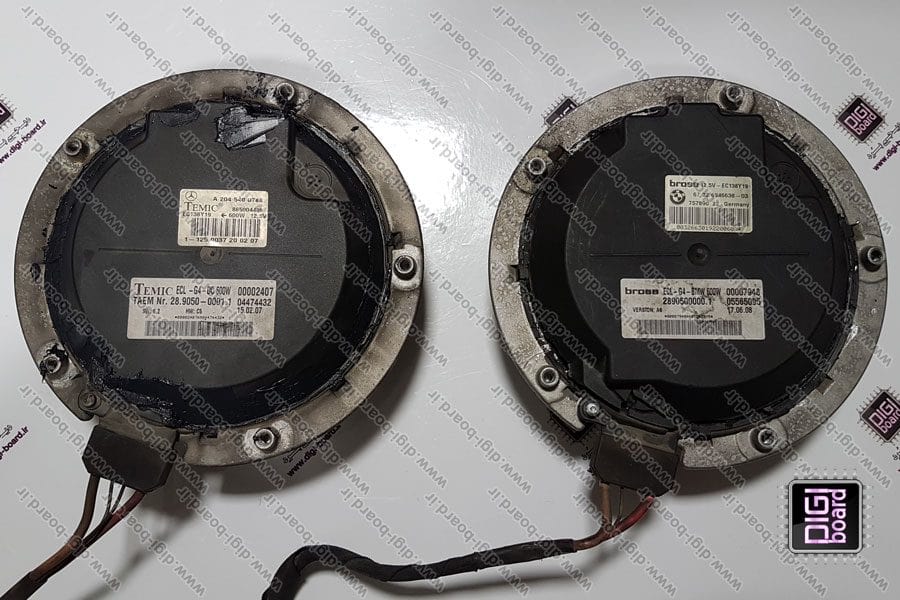 تعمیر کنترل فن رادیاتور موتور BMW بی ام و