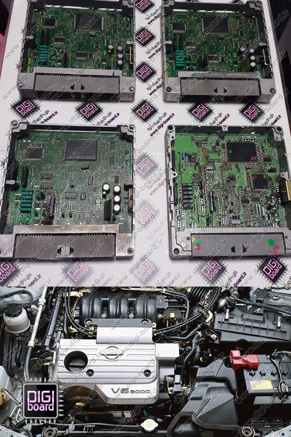 تعمیر ایسیو ای سی یو ECU نیسان ماکسیما