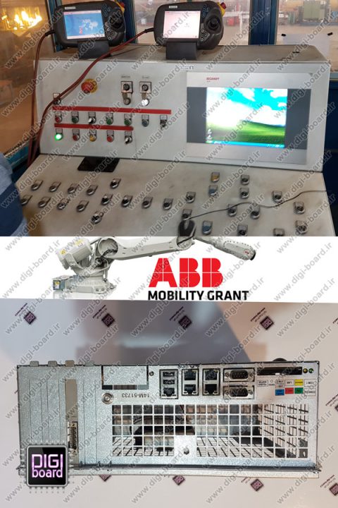 تعمیر کنترلر و کامپیوتر ربات ABB