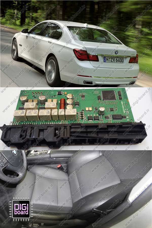 راه اندازی صندلی بی ام و BMW سری ۷