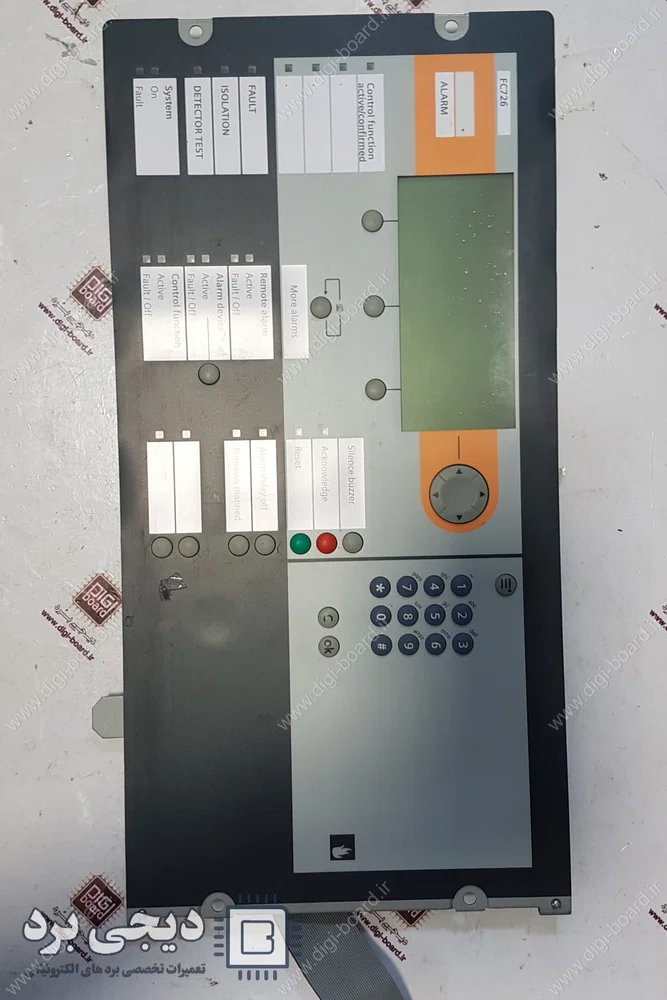 تعمیر کنترل پنل آدرس‌پذیر دستگاه اعلام حریق زیمنس Siemens FC726