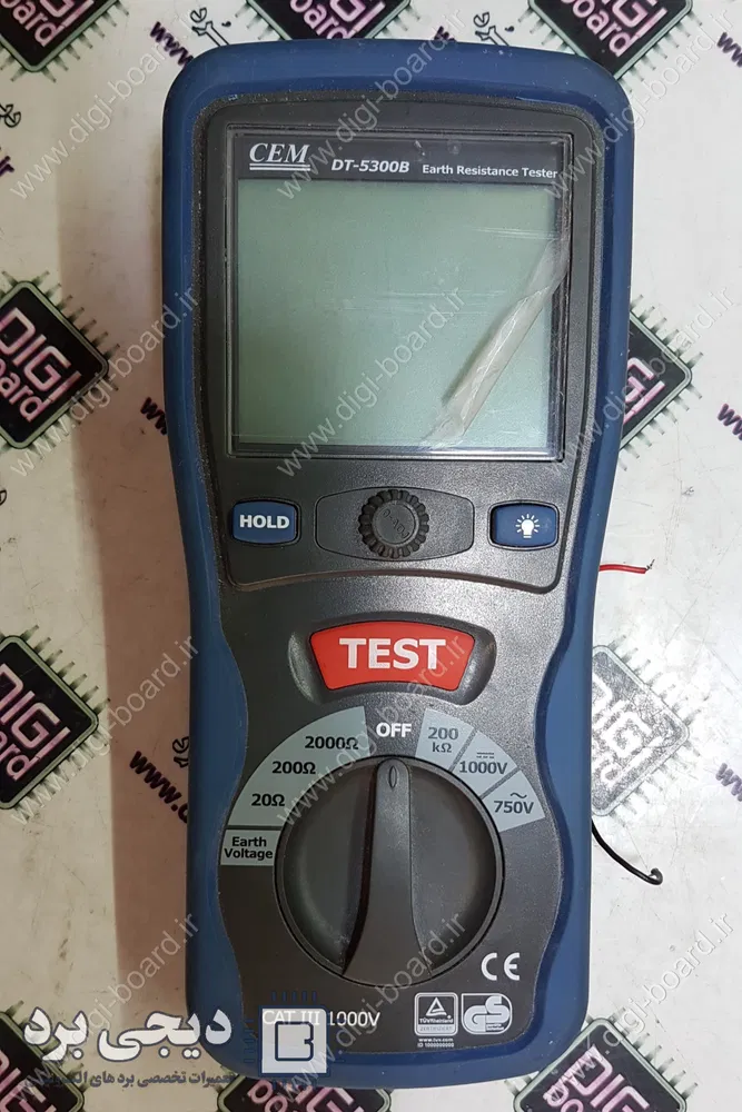 تعمیر ارت تستر و ارت سنج سم (Earth Resistance Tester) مدل CEM DT-5300B