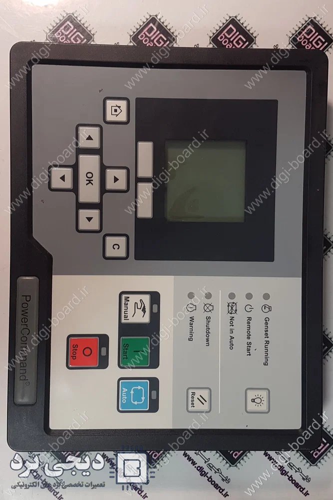 تعمیر پنل کنترلی دیزل ژنراتور های کامینز Cummins مدل PowerCommand 1.2