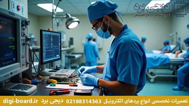 مراحل استاندارد در تعمیر تجهیزات ICU