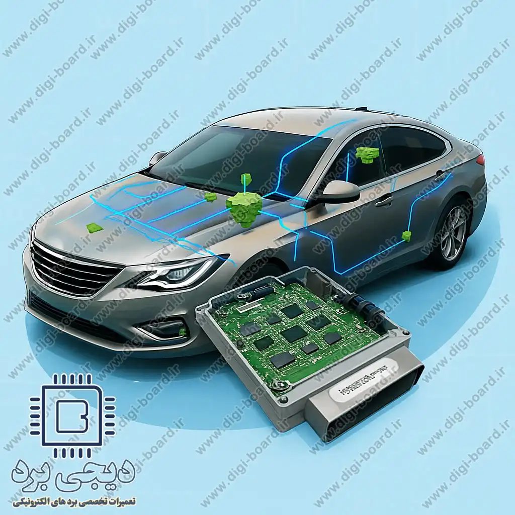 ایسیو مهمترین بخش الکترونیکی خودرو