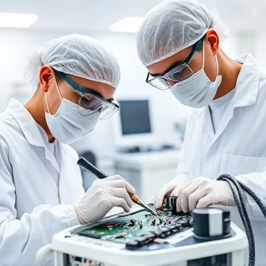 تعمیر دستگاه‌های پزشکی لاغری در محیط‌های تخصصی و استریل توسط تکنسین‌های مجرب و مجهز به ابزارهای دقیق انجام می‌شود.