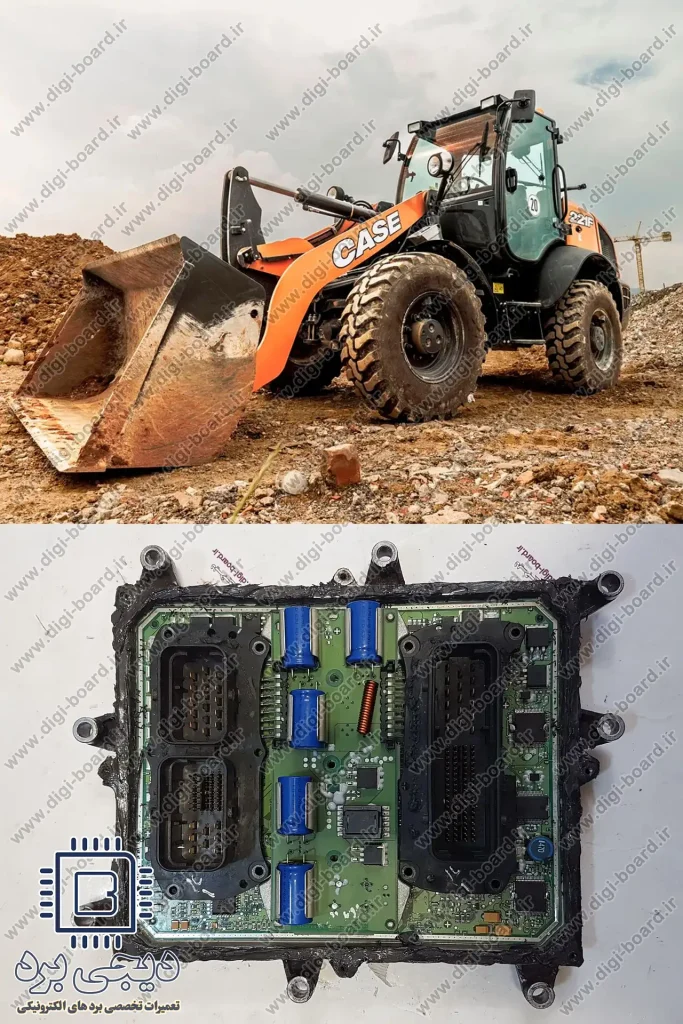 تعمیر ایسیو ECU لودر کیس Case 911