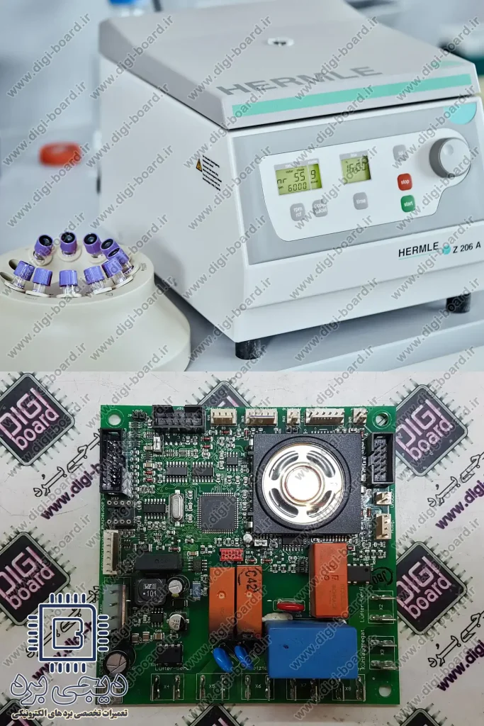 تعمیر سانتریفیوژ آزمایشگاهی هرمل Hermle مدل Z 306