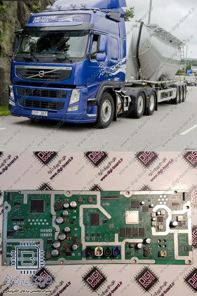 تعمیر کیلومتر کشنده ولوو Volvo fm460