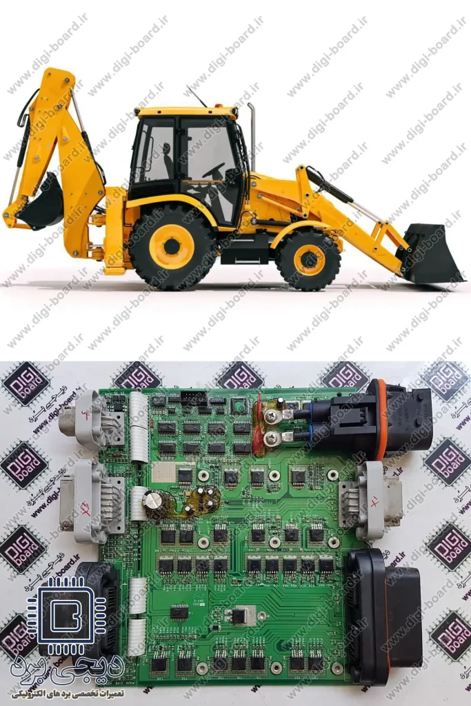 تعمیر یونیت های بیل مکانیکی بکهو BackHoe