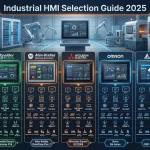 راهنمای انتخاب HMI صنعتی - مقایسه برندها + بهترین مدل‌ها 2025