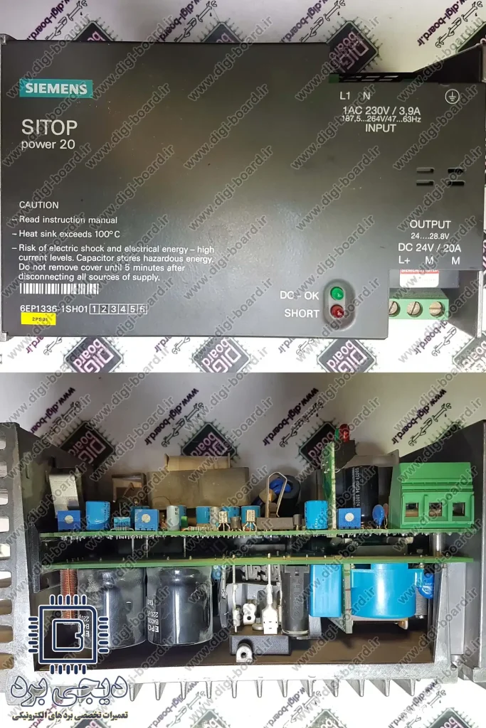 تعمیر پی ال سی PLC زیمنس Siemens سیتاپ Sitop