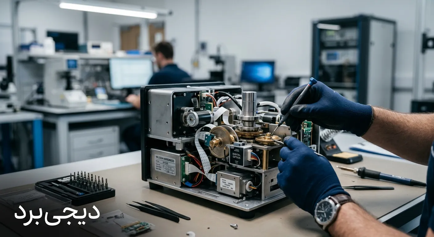 تعمیر دستگاه سختی سنج Leeb Hardness Tester