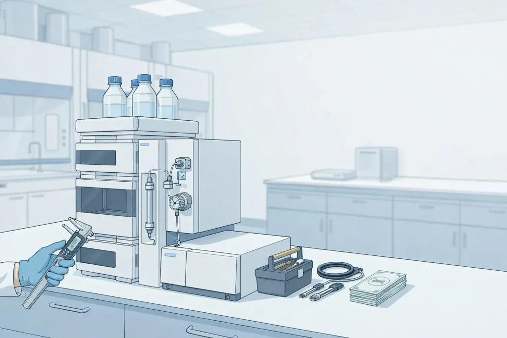 هزینه تعمیر HPLC در سال 1405 | جدول قیمت + عوامل تاثیرگذار
