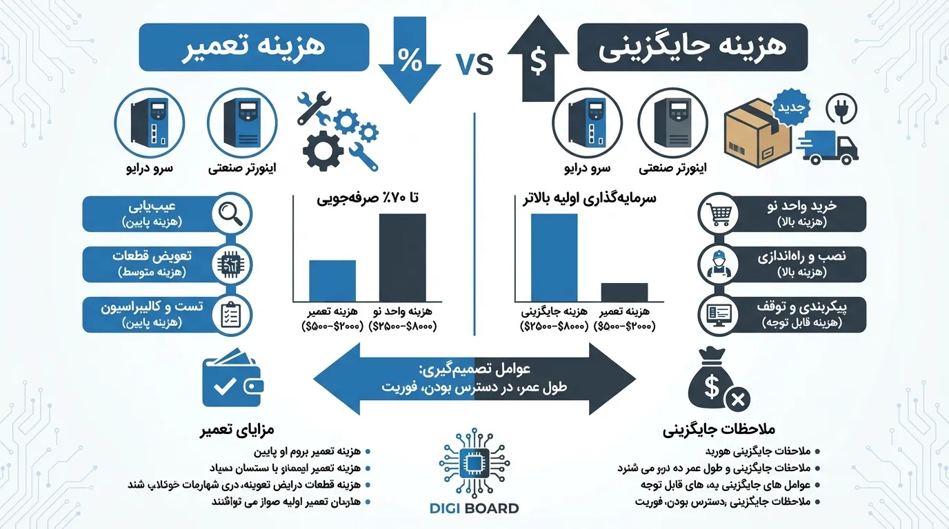 تعمیر اینورتر صنعتی