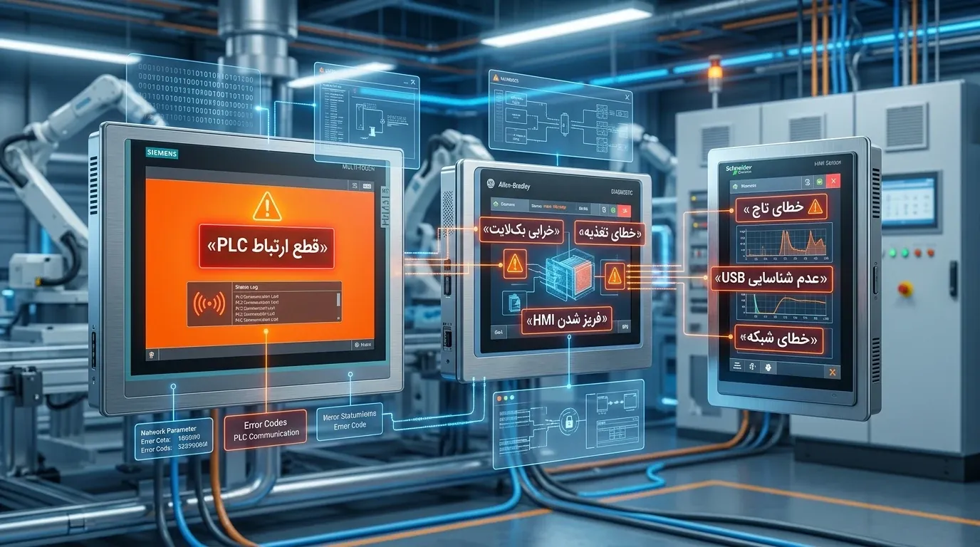 برندهای محبوب HMI صنعتی