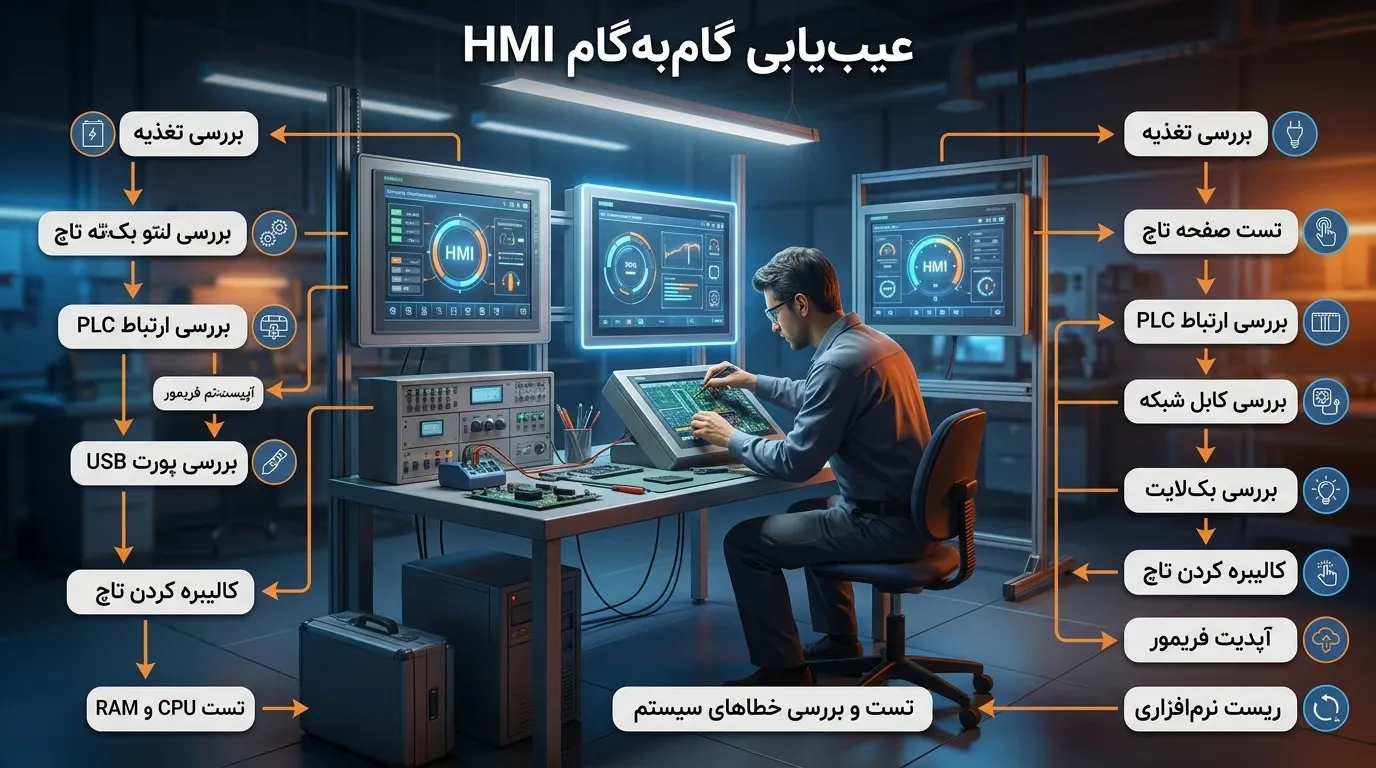 تعمیر پنل اپراتور
