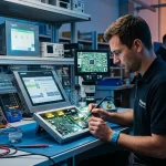 تعمیر پنل اپراتور HMI | عیب‌یابی، تعمیر تخصصی و رفع خطا
