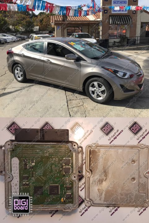 تعمیر ECU ای سی یو النترا