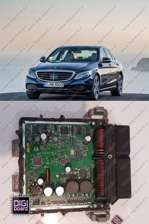 تعمیر کامپیوتر موتور ECU بنز C200 2016