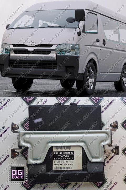تعمیر ای سی یو ECU تویوتا هایس
