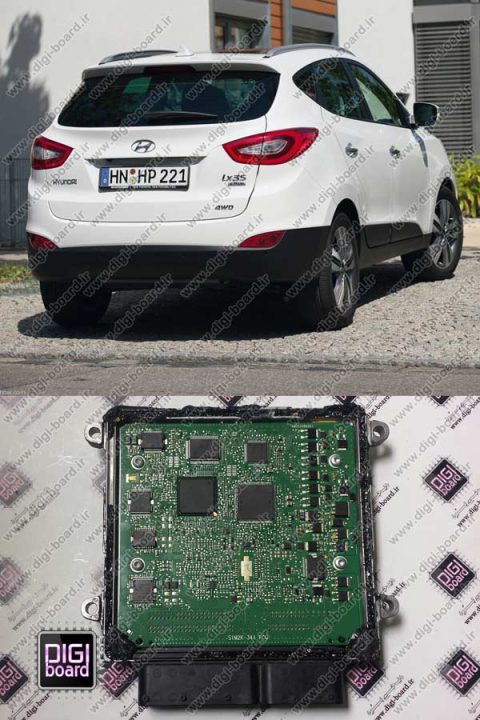 تعمیر ای سی یو ECU هیوندای توسان ۲۰۱۴ Hyundai Tucson