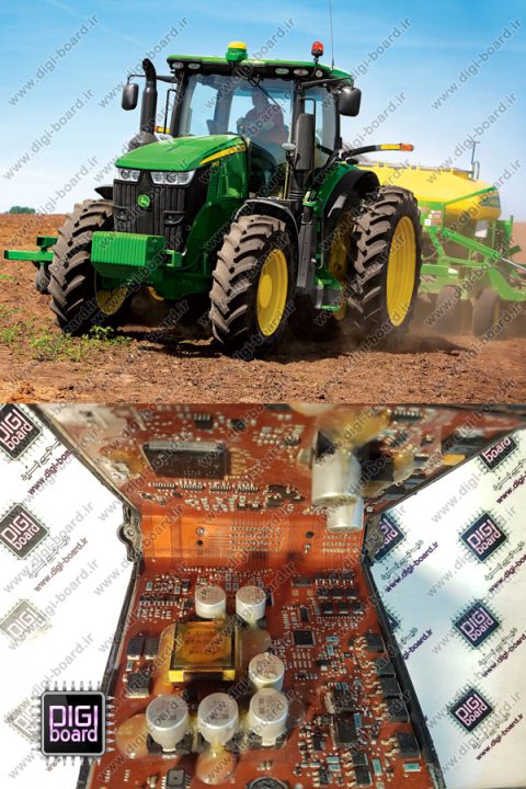 تعمیر ایسیو ECU تراکتور جان دیر John Deere
