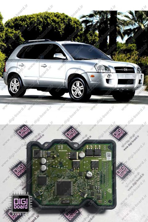 تعمیر بلوک ABS هیوندای توسان Hyundai tucson 2009