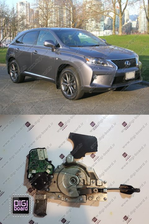 تعمیر در صندوق عقب برقی لکسوس RX 350