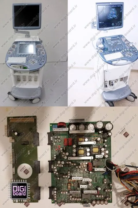 تعمیر دستگاه سونوگرافی جنرال الکتریک voluson E8