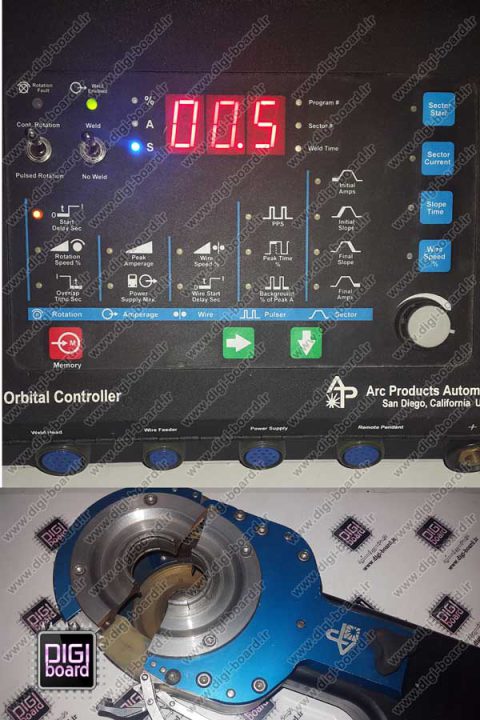 تعمیر دستگاه جوش اوربیتال صنعتی آمریکا Orbital AP120