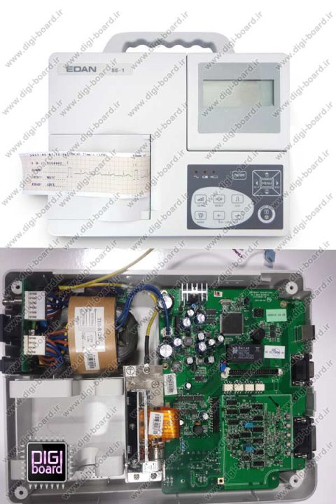 تعمیر دستگاه نوار قلب ECG الکترو کاردیو گراف