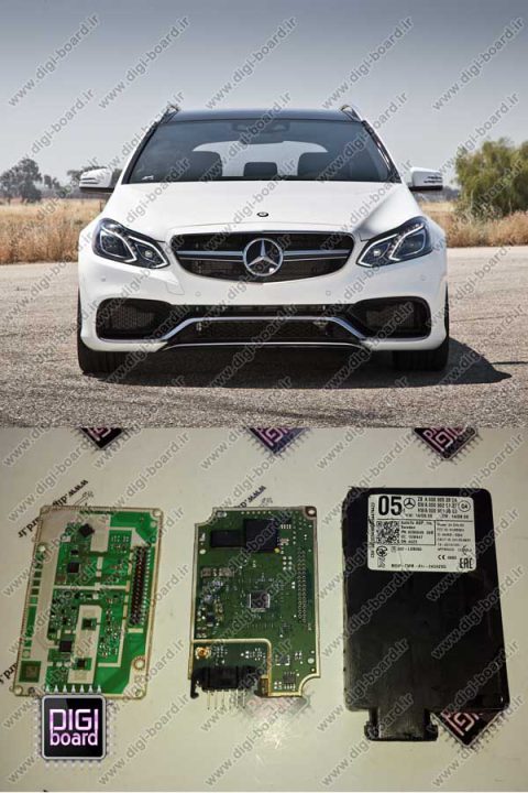 تعمیر رادار سنسور مرسدس بنز BENZ E63 2014