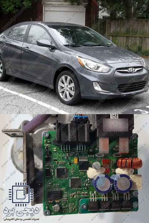تعمیر فرمان برقی EPS هیوندای اکسنت Hyundai Accent