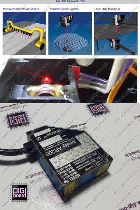 تعمیر لیزر سنسور فاصله سنج Laser Acuity ar200