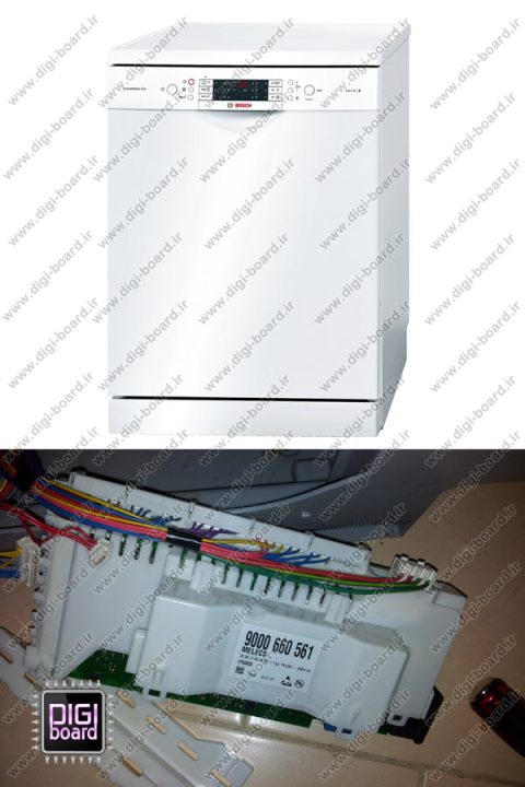تعمیر برد ماشین ظرفشویی بوش Bosch Dishwasher