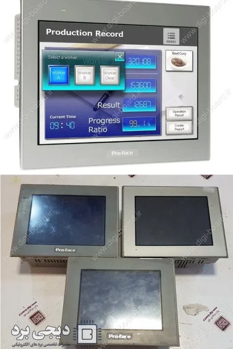تعمیر مدل های مختلف اچ ام آی HMI برند پروفیس proface