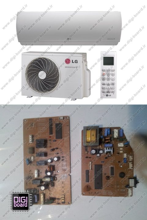 تعمیر برد کولر گازی اسپیلت ال جی LG