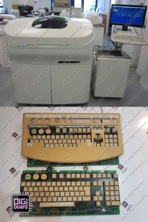 تعمیر کیبورد آاتوآنالایزر بیوشیمی آزمایشگاهی HITACHI 911