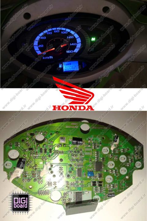 تعمیر کیلومتر شمار موتور سیکلت هوندا HONDA