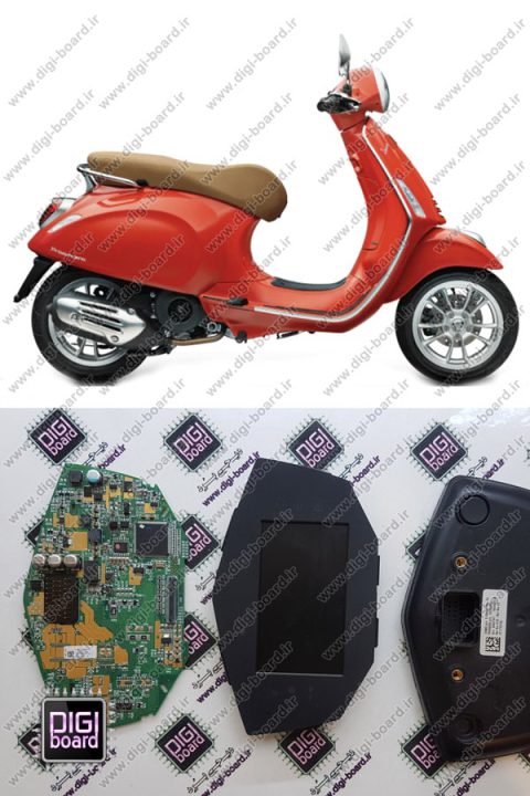 تعمیر الکترونیک موتور وسپا کیلومتر شمار